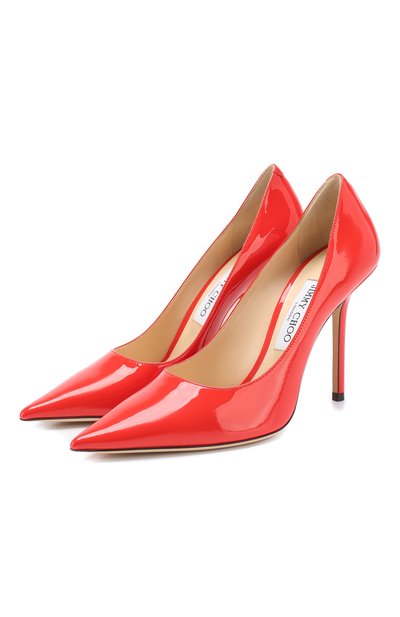 Лаковые туфли love 100 JIMMY CHOO, арт. L0VE 100/PAT, фото 1