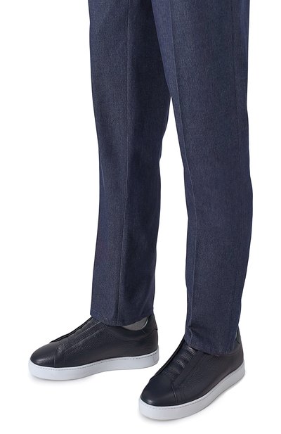 Кожаные кеды BLU BARRETT, арт. CLI0-13506.3, фото 3