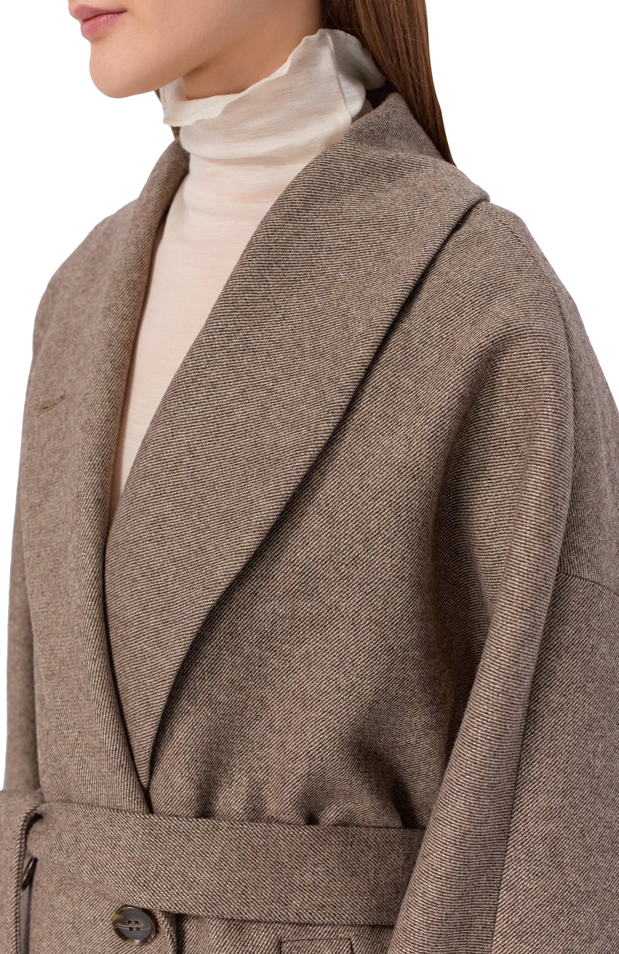 Шерстяное полупальто SEVEN LAB, арт. 126-S-W-00-09-005, фото 5