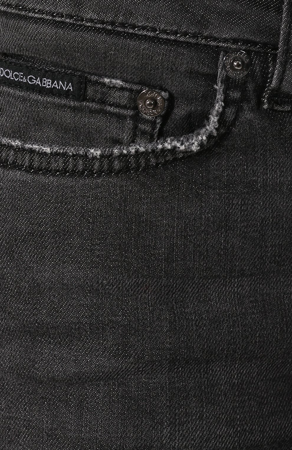 Джинсы DOLCE & GABBANA серого цвета по цене 69950 руб., арт. FTAH7D/G8AZ9, фото 5 Джинсы DOLCE & GABBANA, арт. FTAH7D/G8AZ9, фото 5