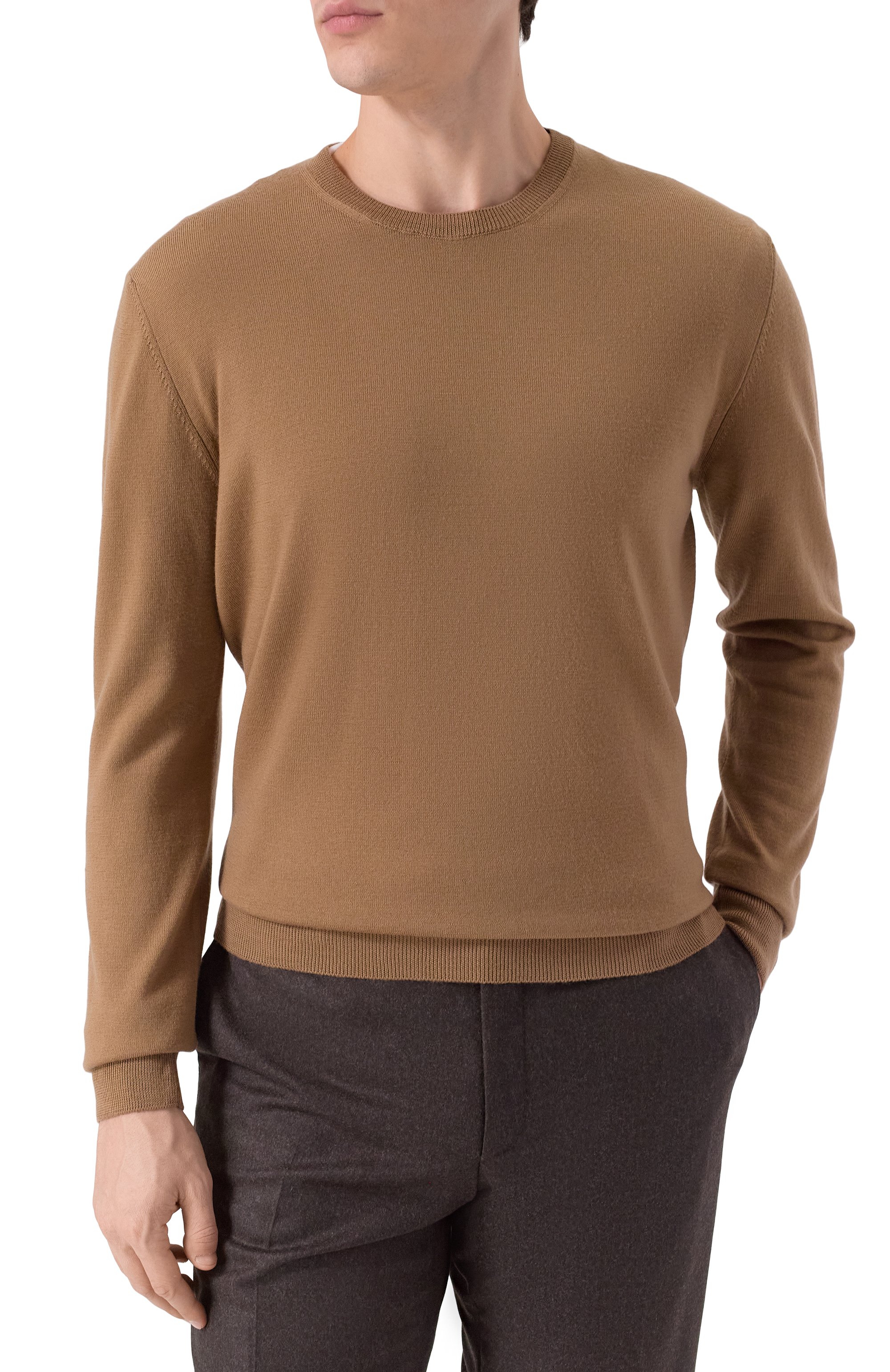 Шерстяной джемпер CORNELIANI, арт. 26M500-2625100, фото 3