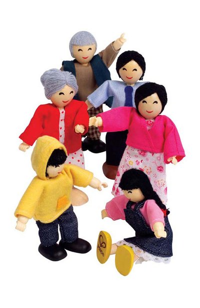 Набор мини-кукол счастливая семья HAPE, арт. E3502_HP, фото 2