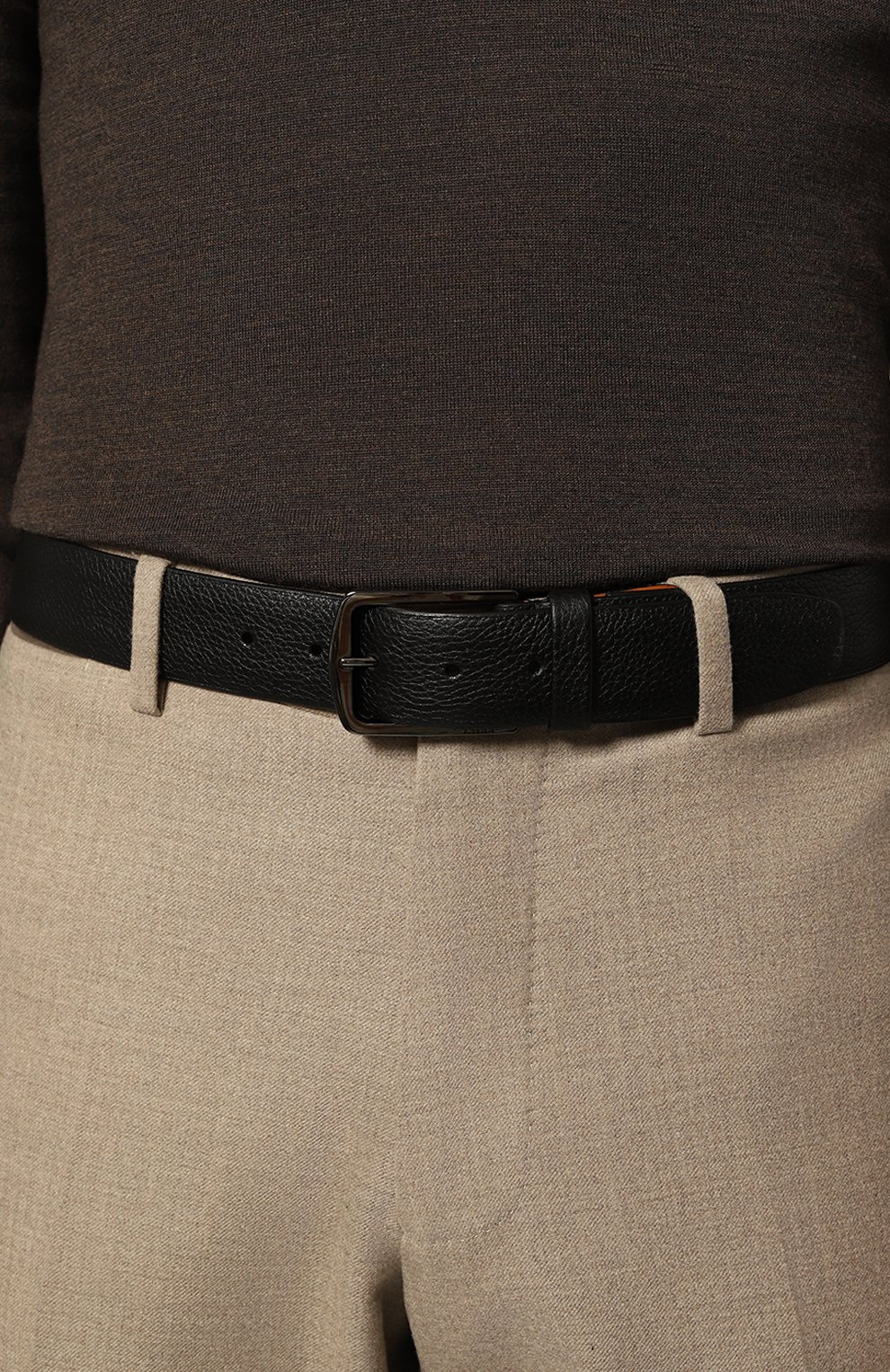 Кожаный ремень ZILLI, арт. B01235M1990VRUT00, фото 2