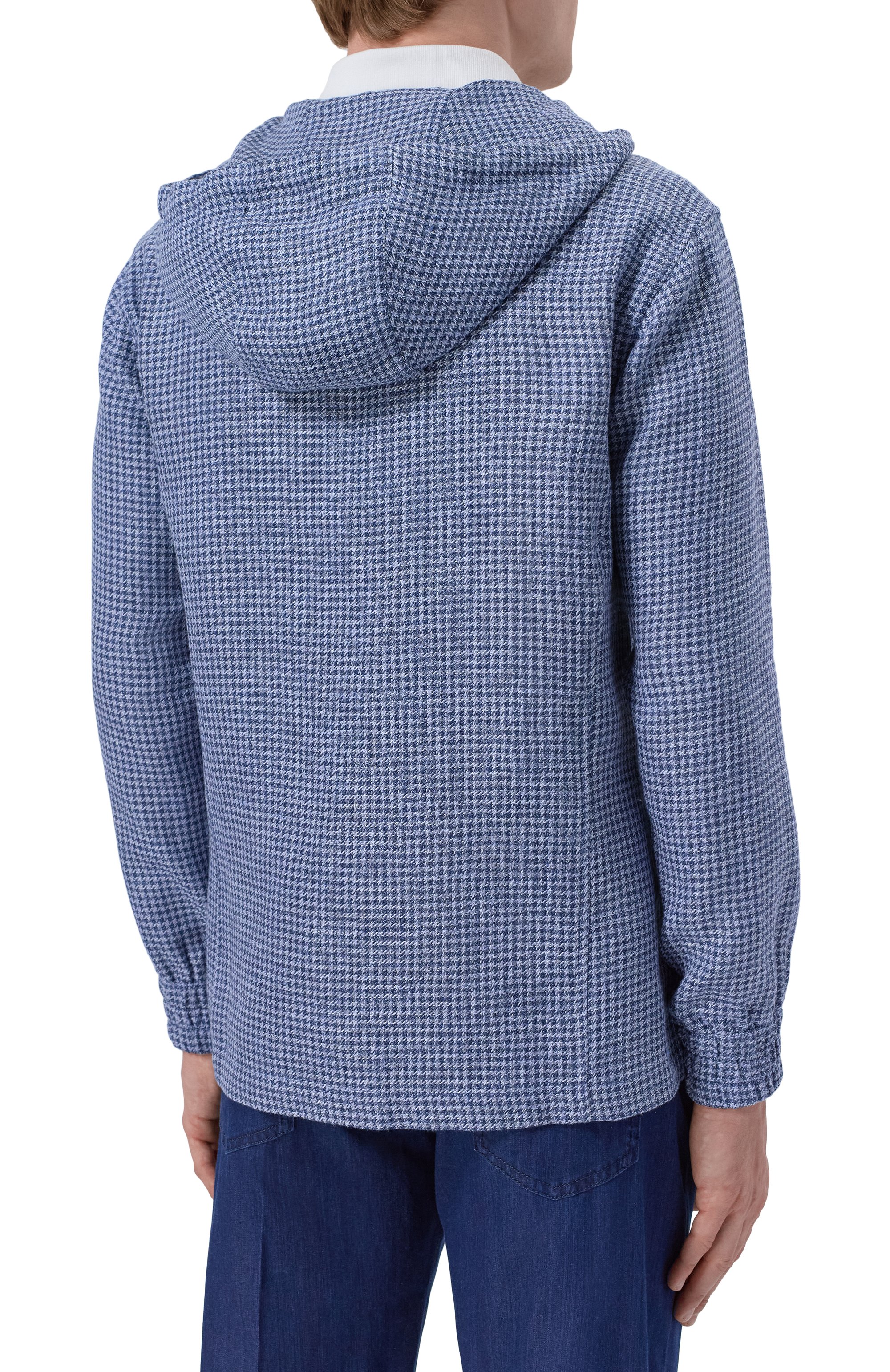 Куртка-рубашка изо льна и шелка KITON, арт. UMC010K0631G, фото 4