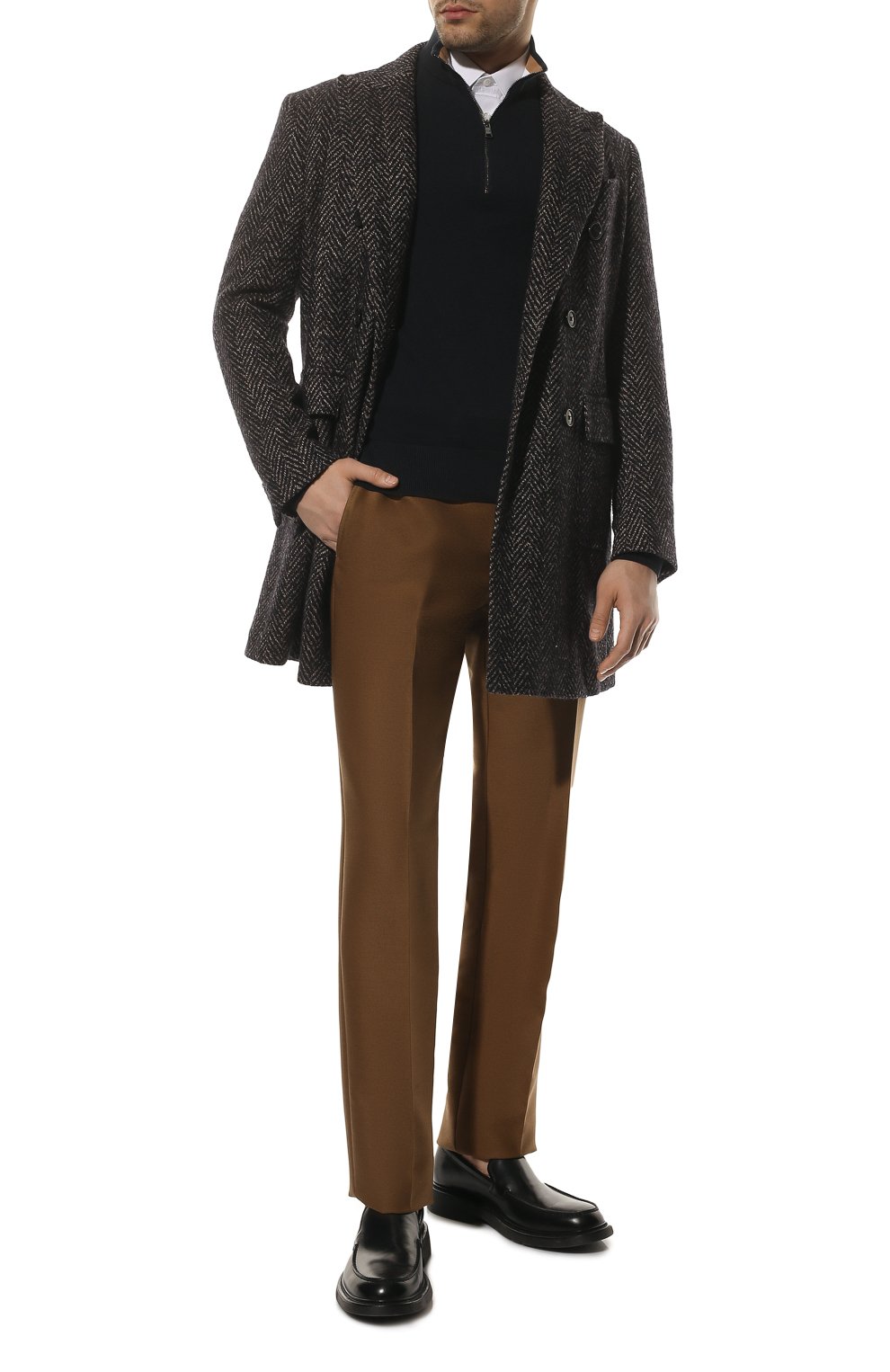 Хлопковый джемпер BOSS, арт. 50467665, фото 2