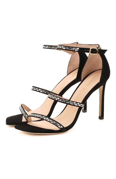 Замшевые босоножки STUART WEITZMAN, арт. S6155, фото 1