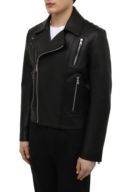 Кожаная куртка BALMAIN, арт. XH1TD170/LB24, фото 3
