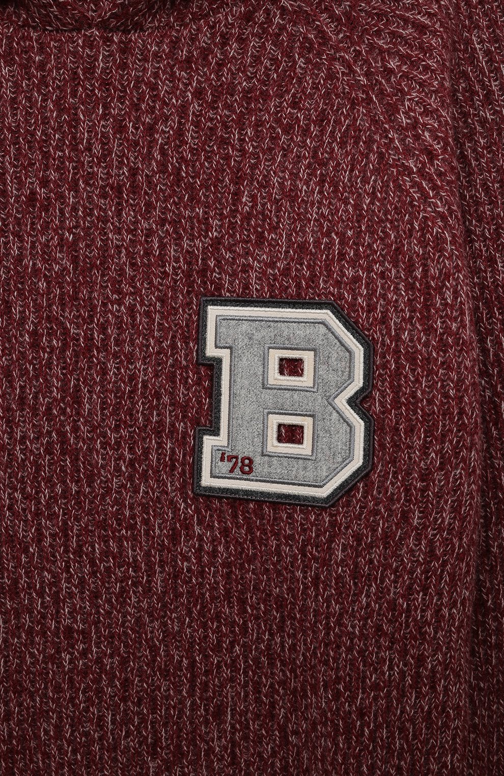 Худи из шерсти и кашемира BRUNELLO CUCINELLI бордового цвета по цене 88000 руб., арт. B36M72909C, фото 3 Худи из шерсти и кашемира BRUNELLO CUCINELLI, арт. B36M72909C, фото 3