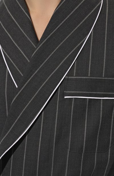 Шерстяной халат ROBERTO RICETTI, арт. VESTAGLIA R0BE LUNGA/LANA3376, фото 5