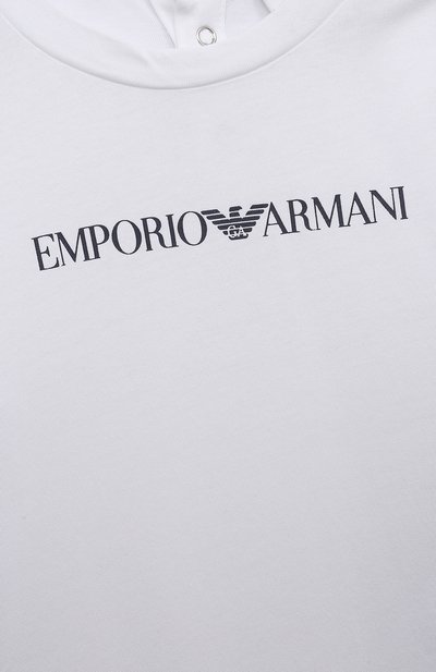 Хлопковый лонгслив EMPORIO ARMANI, арт. 8NHTN6/1JPZZ, фото 3