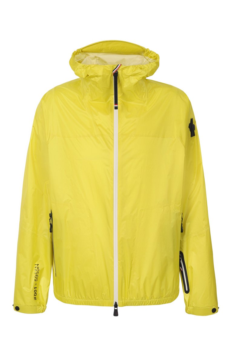 Мужская куртка fiernaz MONCLER GRENOBLE желтого цвета, арт. 1B70310/5955N | Фото 1 (Рукава: Длинные; Материал внешний: Синтетический материал; Длина (верхняя одежда): Короткие; Кросс-КТ: Легкие; Стили: Кэжуэл)