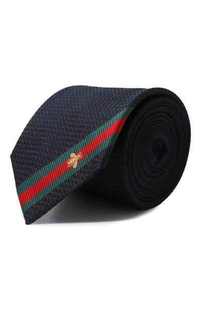 Мужской шелковый галстук GUCCI, арт. 428855 4E002