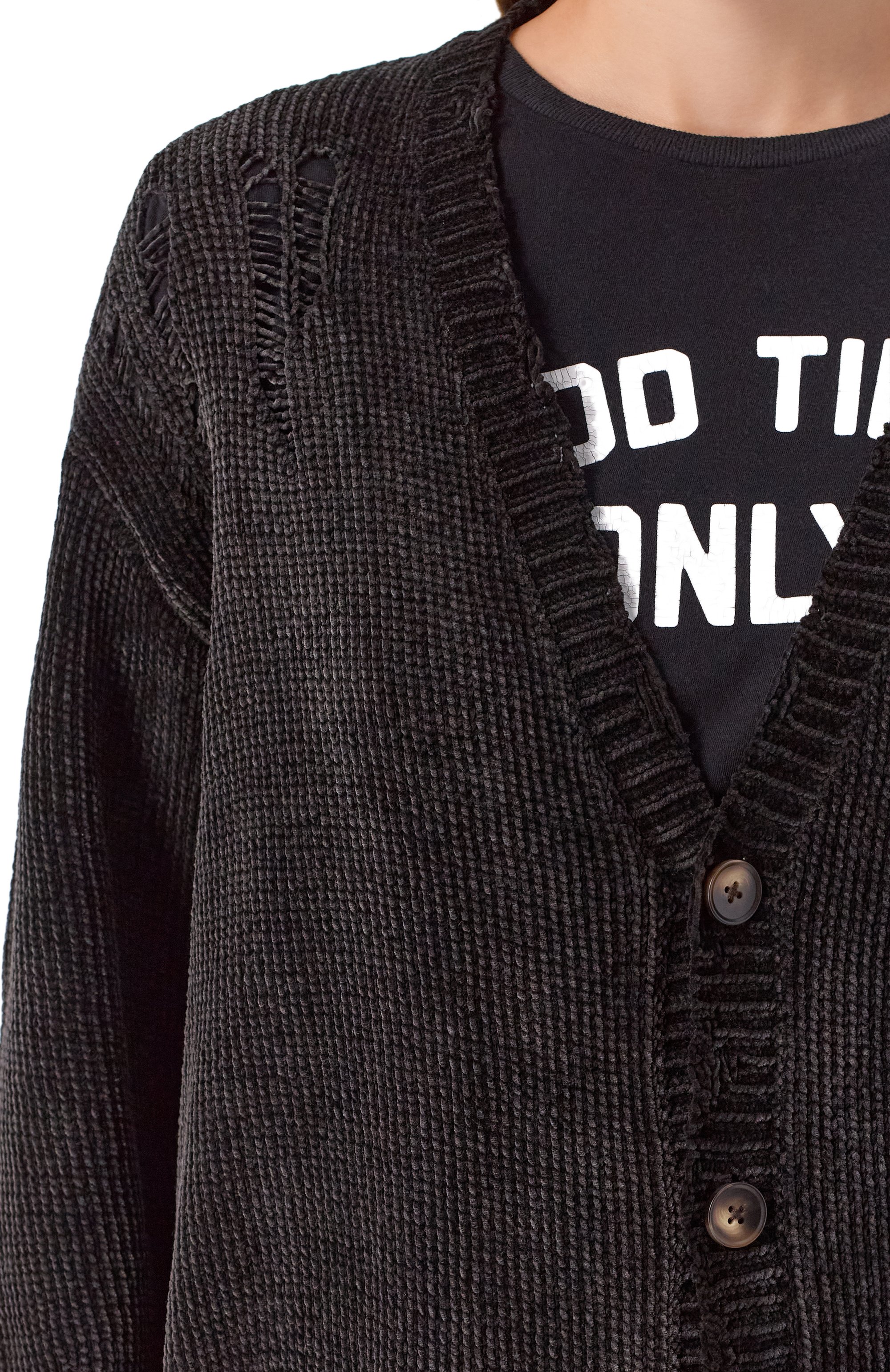 Хлопковый кардиган R13, арт. R13WY237-Y223A, фото 5