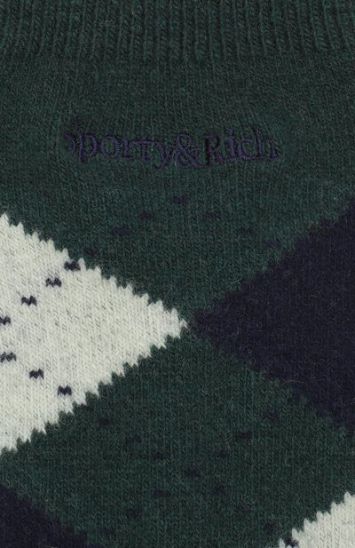 Шерстяные носки SPORTY AND RICH, арт. AC061511300GR10, фото 2