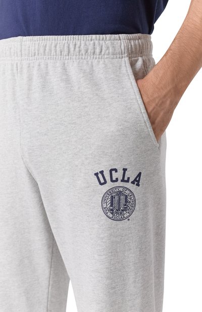 Хлопковые джоггеры sporty & rich x ucla SPORTY AND RICH, арт. PA036615639GY03, фото 5