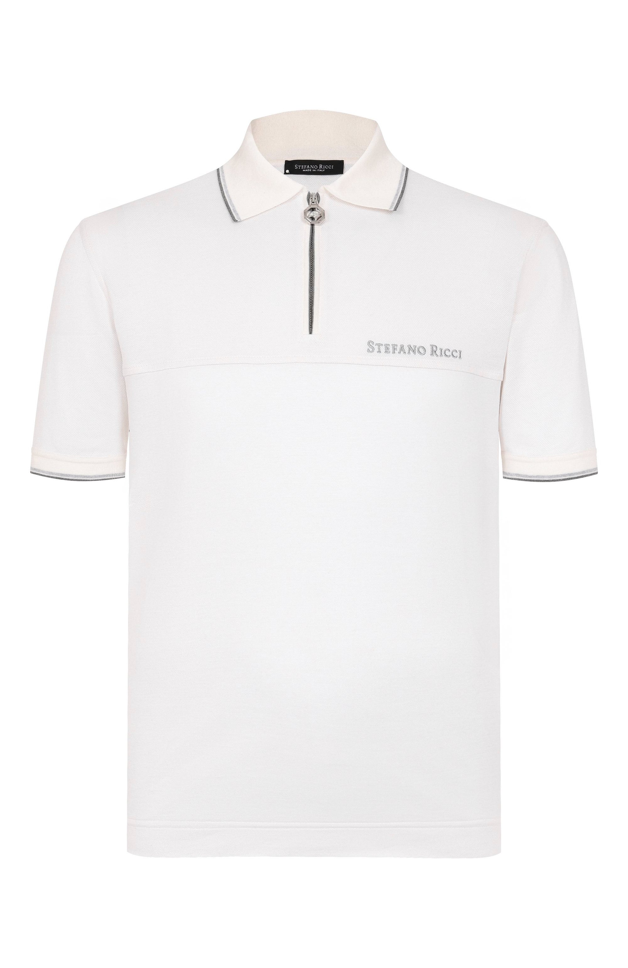 Поло из шелка и льна STEFANO RICCI, арт. K919053P31/T25102/62, фото 1