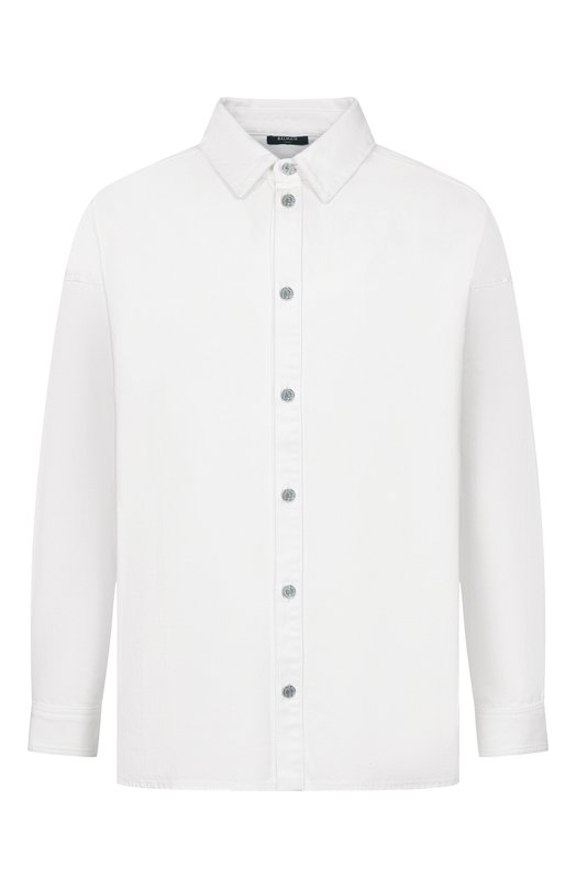 Джинсовая рубашка Balmain GH1HC150/DG14 Белый GH1HC150/DG14