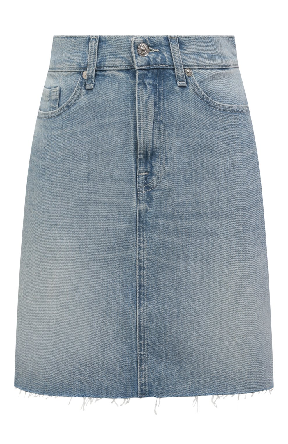 Джинсовая юбка 7 FOR ALL MANKIND, арт. JSSKC100BA, фото 1