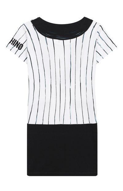 Хлопковое платье MOSCHINO, арт. HDV07P/LBA00/4A-8A, фото 2