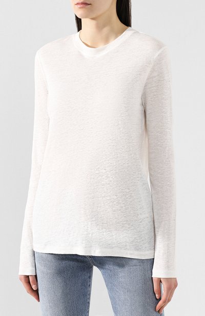 Льняной лонгслив ACNE STUDIOS, арт. AL0030, фото 3