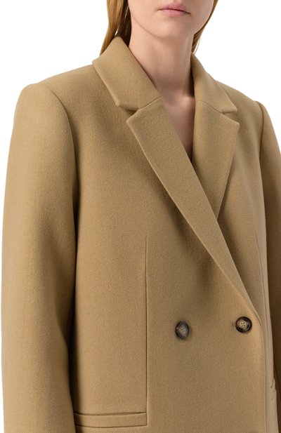 Пальто из шерсти и кашемира 12 STOREEZ бежевого цвета по цене 59000 руб., арт. 132758, фото 5 Пальто из шерсти и кашемира 12 STOREEZ, арт. 132758, фото 5