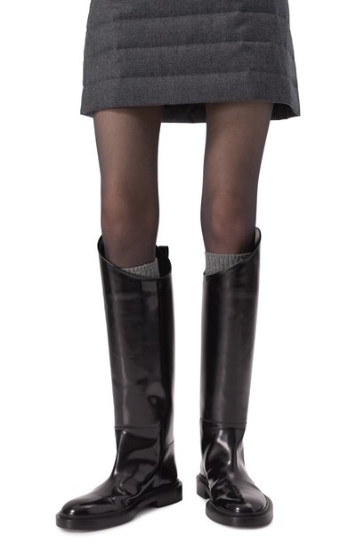 Кожаные сапоги JIL SANDER, арт. J15WW0039-P2775, фото 3