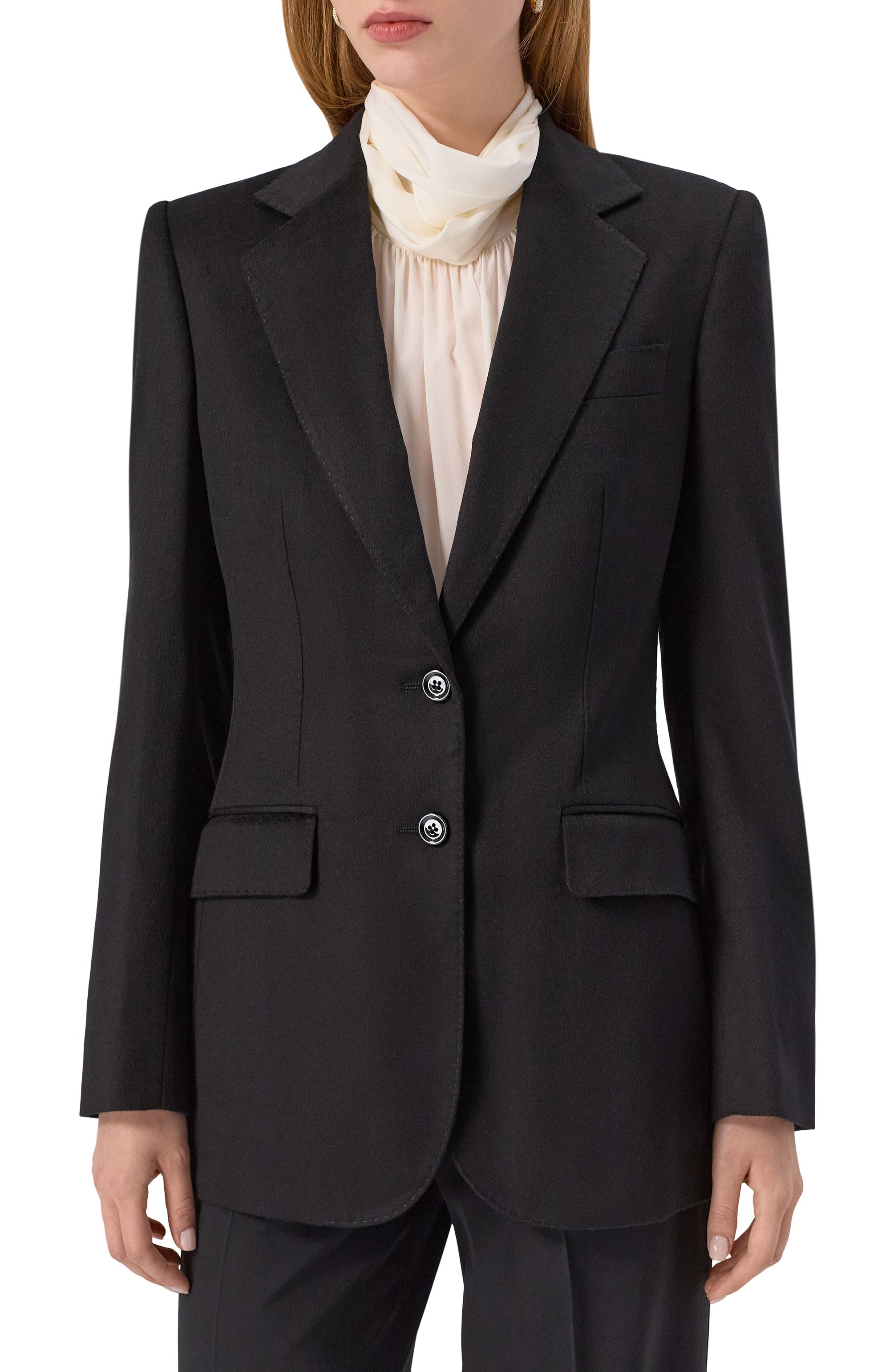 Жакет из кашемира и шелка DOLCE & GABBANA, арт. F29KNT/GDDC0, фото 3