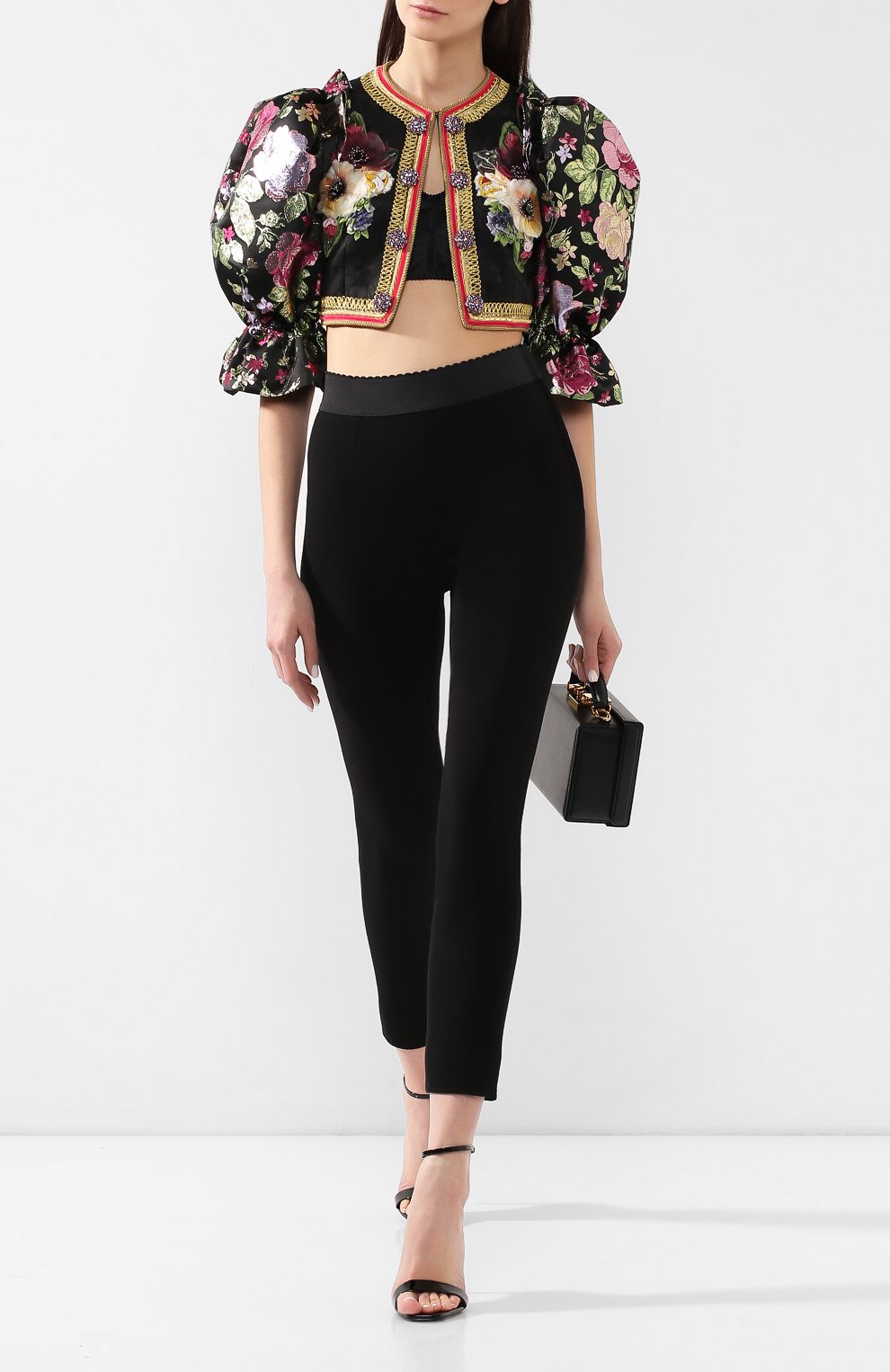 Жакет DOLCE & GABBANA черного цвета по цене 599500 руб., арт. F280MZ/FJRDJ, фото 2 Жакет DOLCE & GABBANA, арт. F280MZ/FJRDJ, фото 2