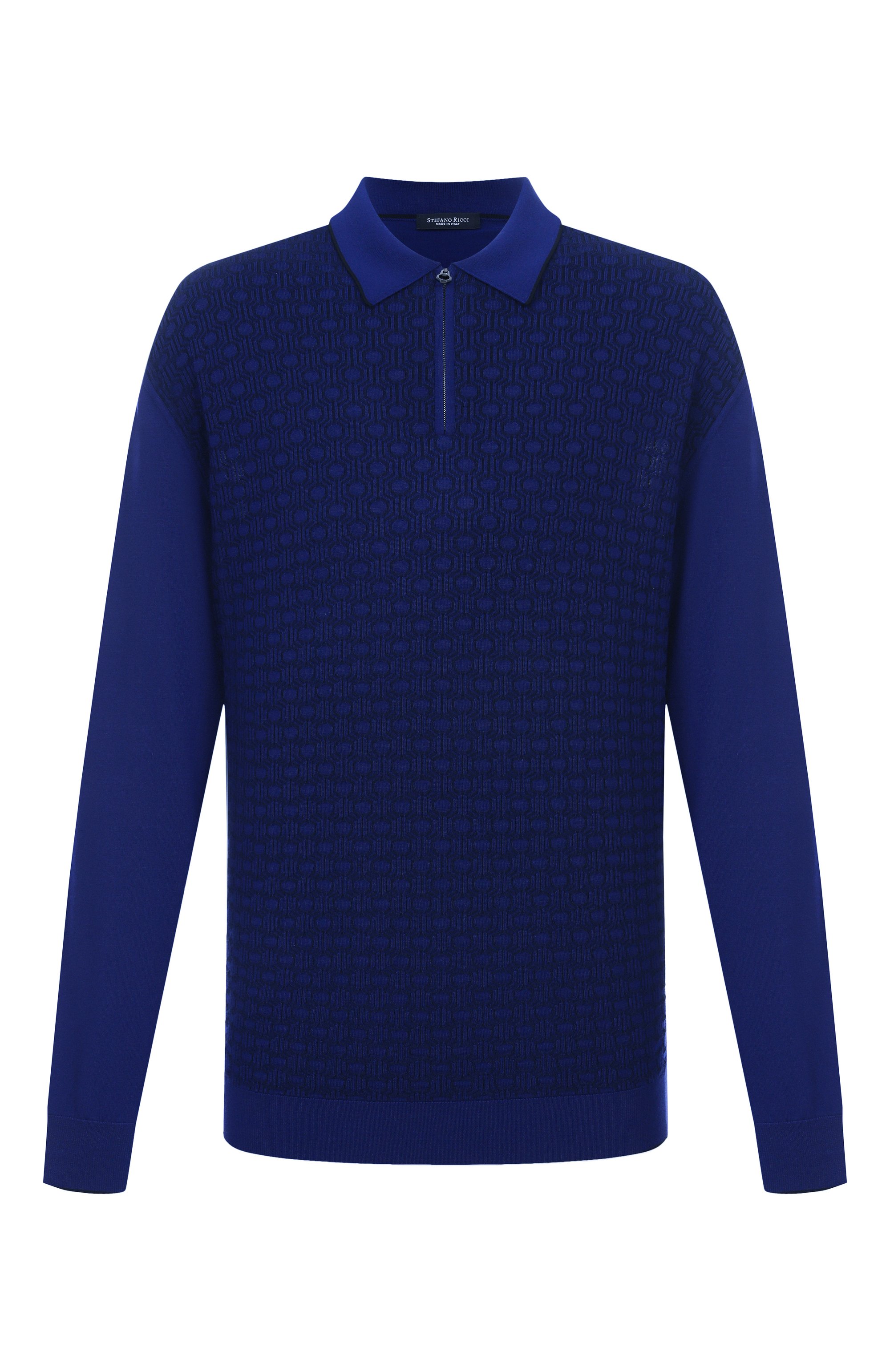 Поло из шерсти и шелка STEFANO RICCI, арт. KE06013P30/E25403, фото 1