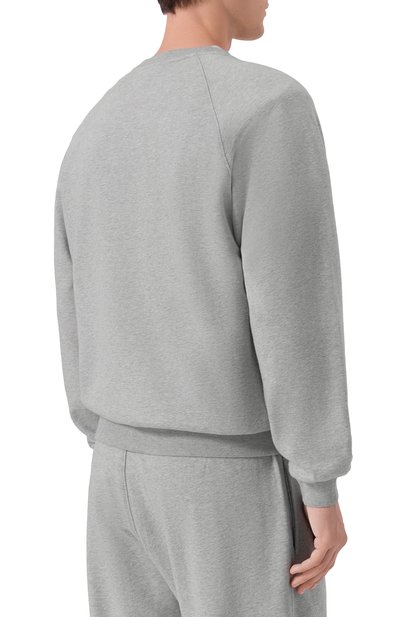 Хлопковый свитшот ГОША РУБЧИНСКИЙ, арт. SW_0201_GREY_MELANGE, фото 4