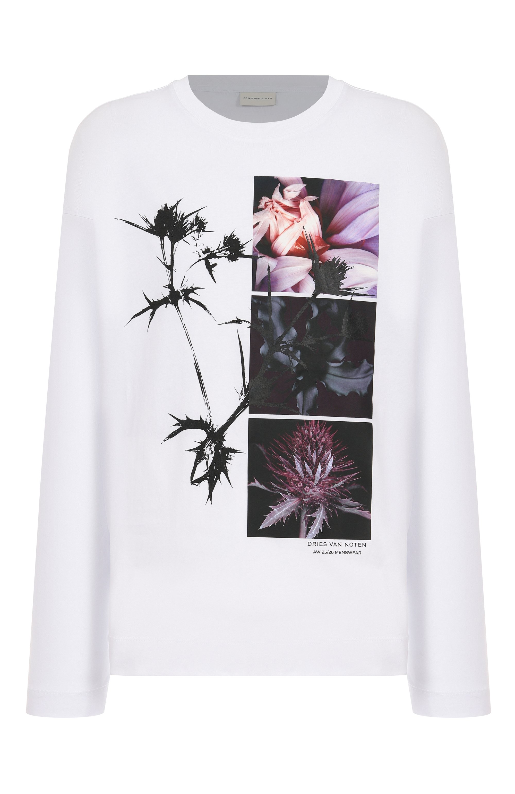 Хлопковый лонгслив DRIES VAN NOTEN, арт. 021120-2603-001, фото 1