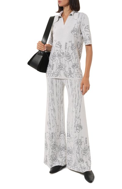 Поло из шерсти и вискозы AND THE BRAND, арт. W24-PL003-1202-119, фото 2