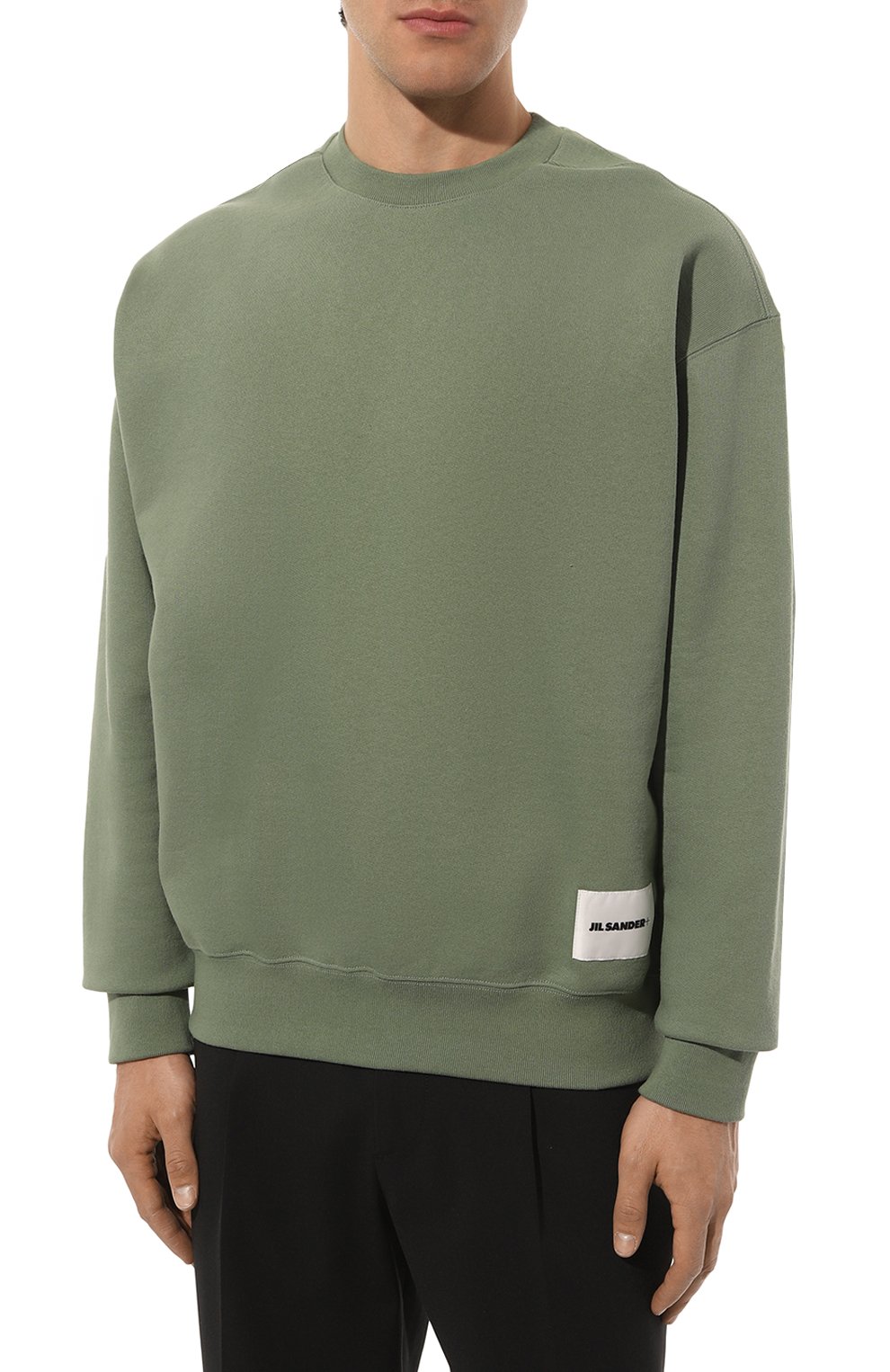 Хлопковый свитшот JIL SANDER, арт. J47GU0104/J20039, фото 3