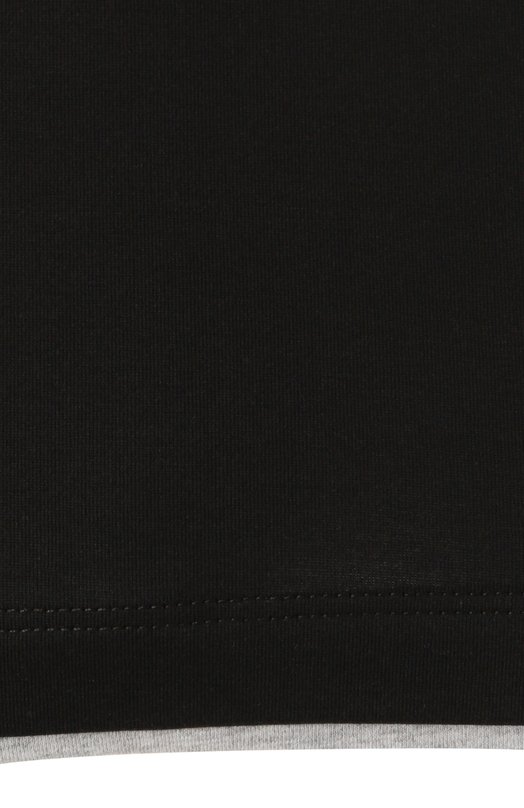 Хлопковая футболка Brunello Cucinelli M0B137427 Чёрный  M0B137427 Фото 6