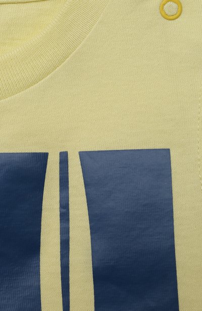 Хлопковая футболка IL GUFO, арт. P21TS271M0014/3M-9M, фото 3