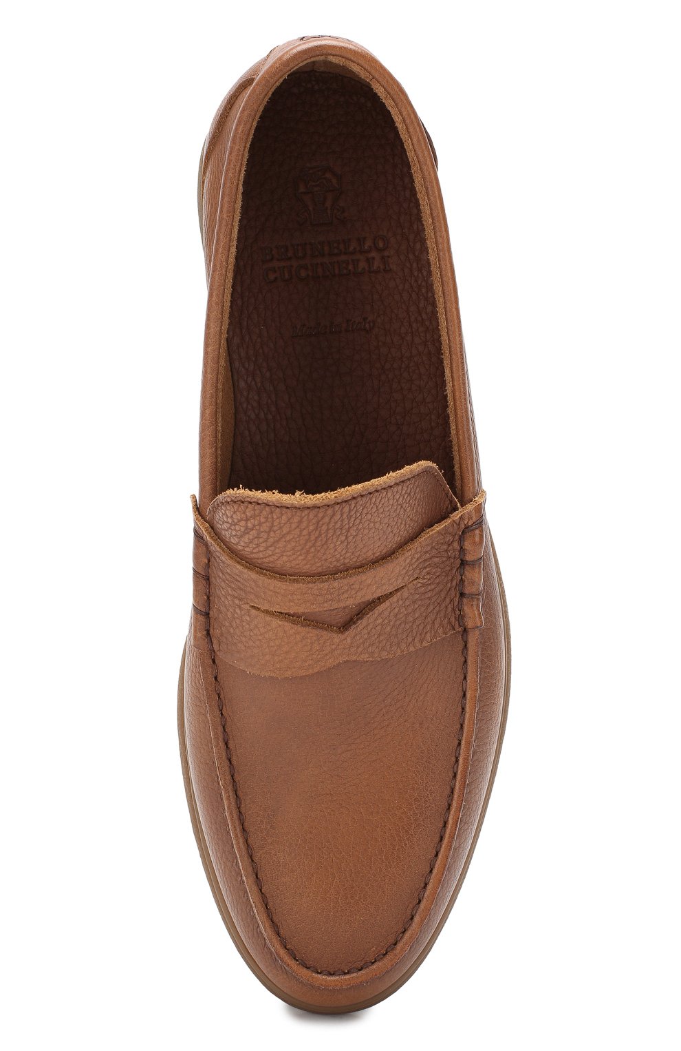 Кожаные пенни-лоферы BRUNELLO CUCINELLI, арт. MZUT0GB946, фото 5