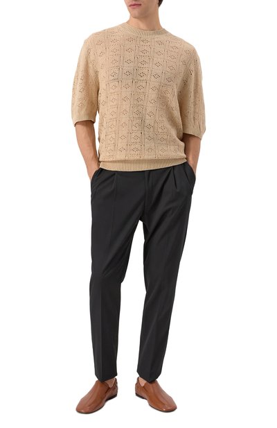 Кожаные слиперы DRIES VAN NOTEN, арт. MS251-1314/112, фото 2