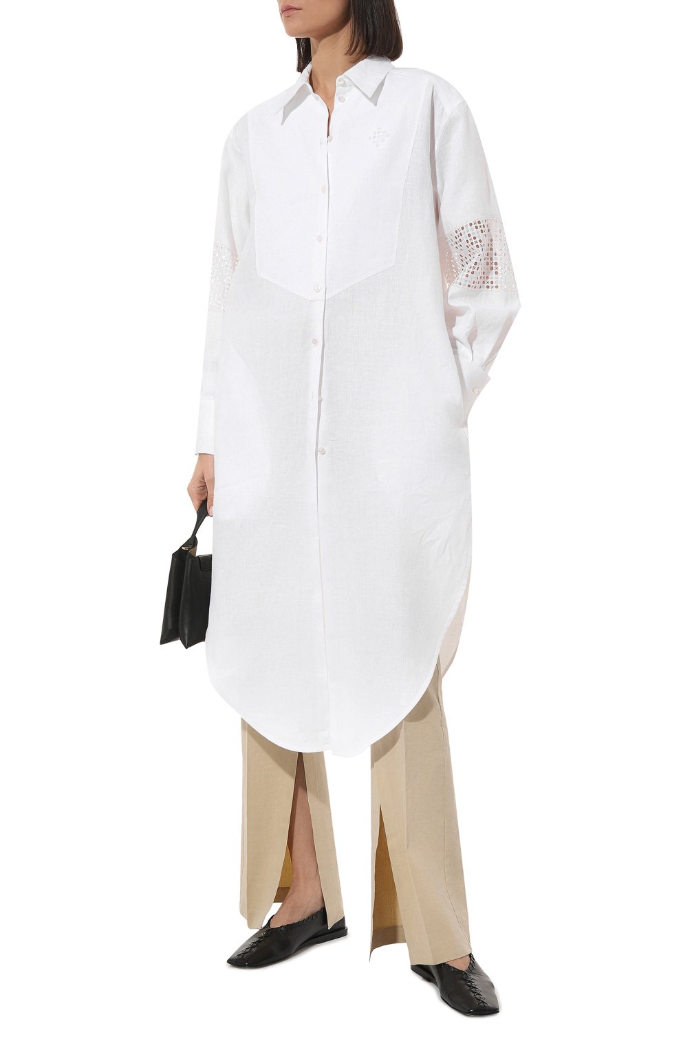 Льняная рубашка ALEXANDRA GEORGIEVA BY KRESTETSKAYA STROCHKA, арт. L505b22, фото 2