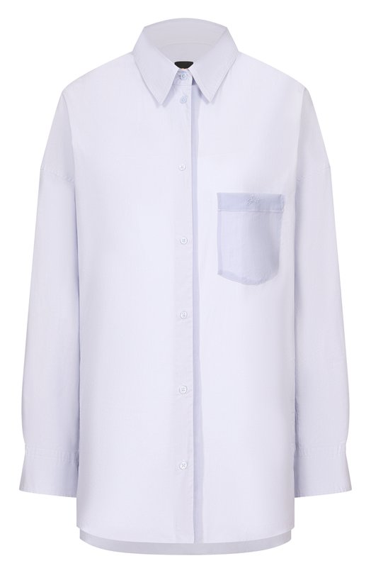 Хлопковая рубашка BOSS Orange 50553532 Голубой 50553532