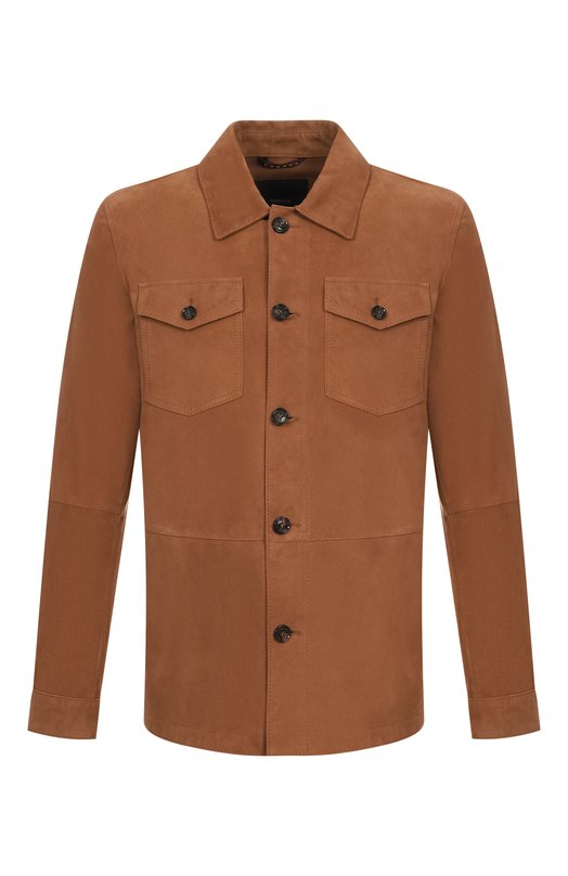 Замшевая куртка-рубашка Windsor 0LEAN02-L/1300168 Коричневый 0LEAN02-L/1300168