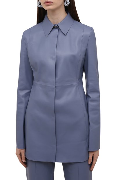 Кожаная рубашка OFF-WHITE, арт. 0WJE006F21LEA001, фото 3