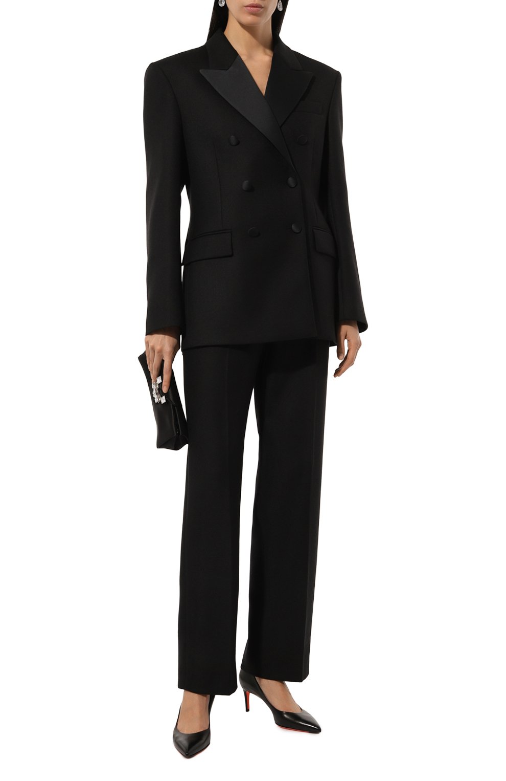 Брюки SASHAVERSE черного цвета по цене 62100 руб., арт. P032/SK/2115.900/W25, фото 2 Брюки SASHAVERSE, арт. P032/SK/2115.900/W25, фото 2