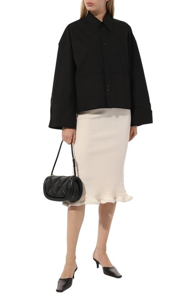 Хлопковая рубашка MM6, арт. S52DT0023/S47294, фото 2