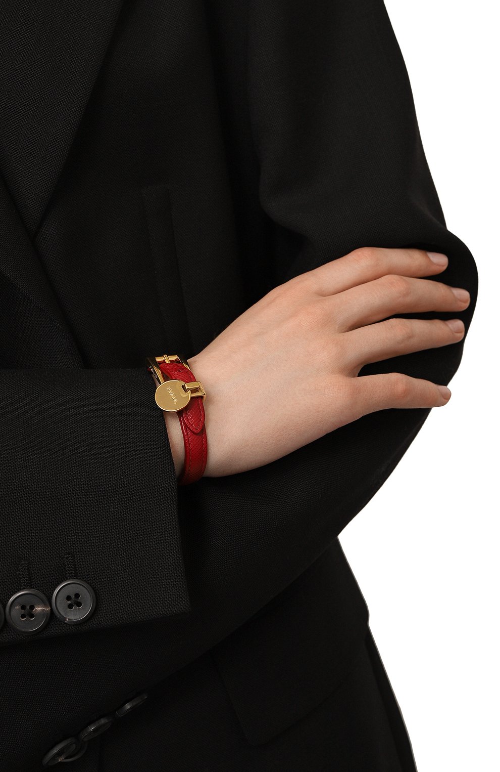 Кожаный браслет PRADA, арт. 1IB030-053-F068Z, фото 2