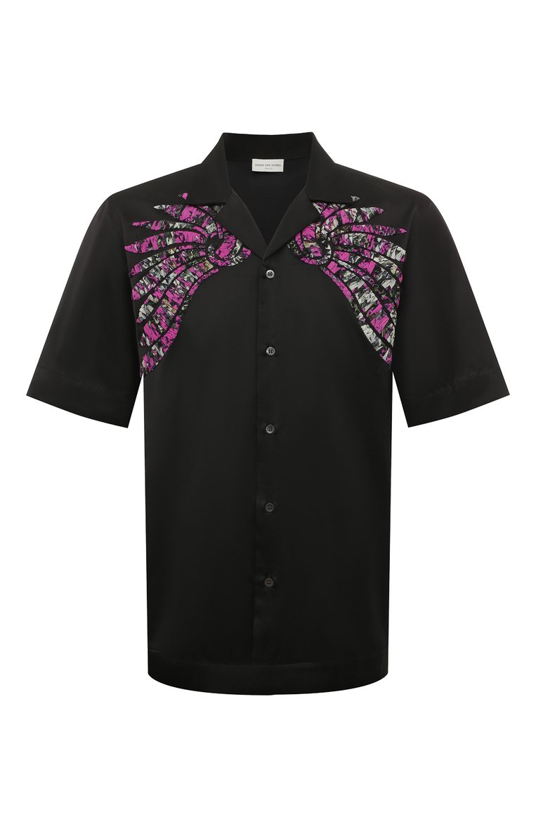 Рубашка из вискозы и хлопка DRIES VAN NOTEN, арт. 231-020731-6190, фото 1