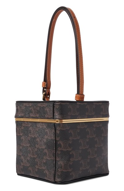 Сумка triomphe CELINE коричневого цвета по цене 454000 руб., арт. 12423/2L52, фото 4 Сумка triomphe CELINE, арт. 12423/2L52, фото 4