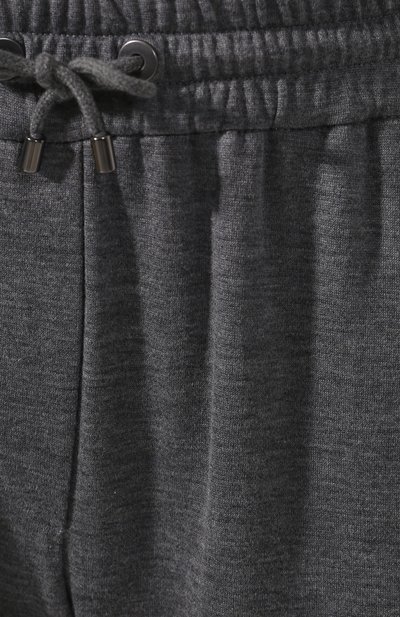 Брюки из смеси хлопка и шелка BRUNELLO CUCINELLI, арт. MD828SA399, фото 5