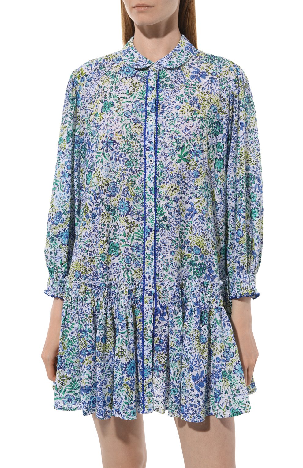 Хлопковое платье POUPETTE ST BARTH, арт. WTNR24NZNWE, фото 3