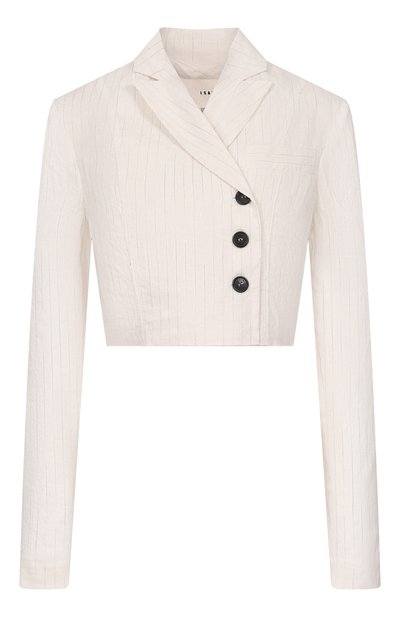 Женский жакет изо льна и хлопка ISABEL BENENATO, арт. DW06S26