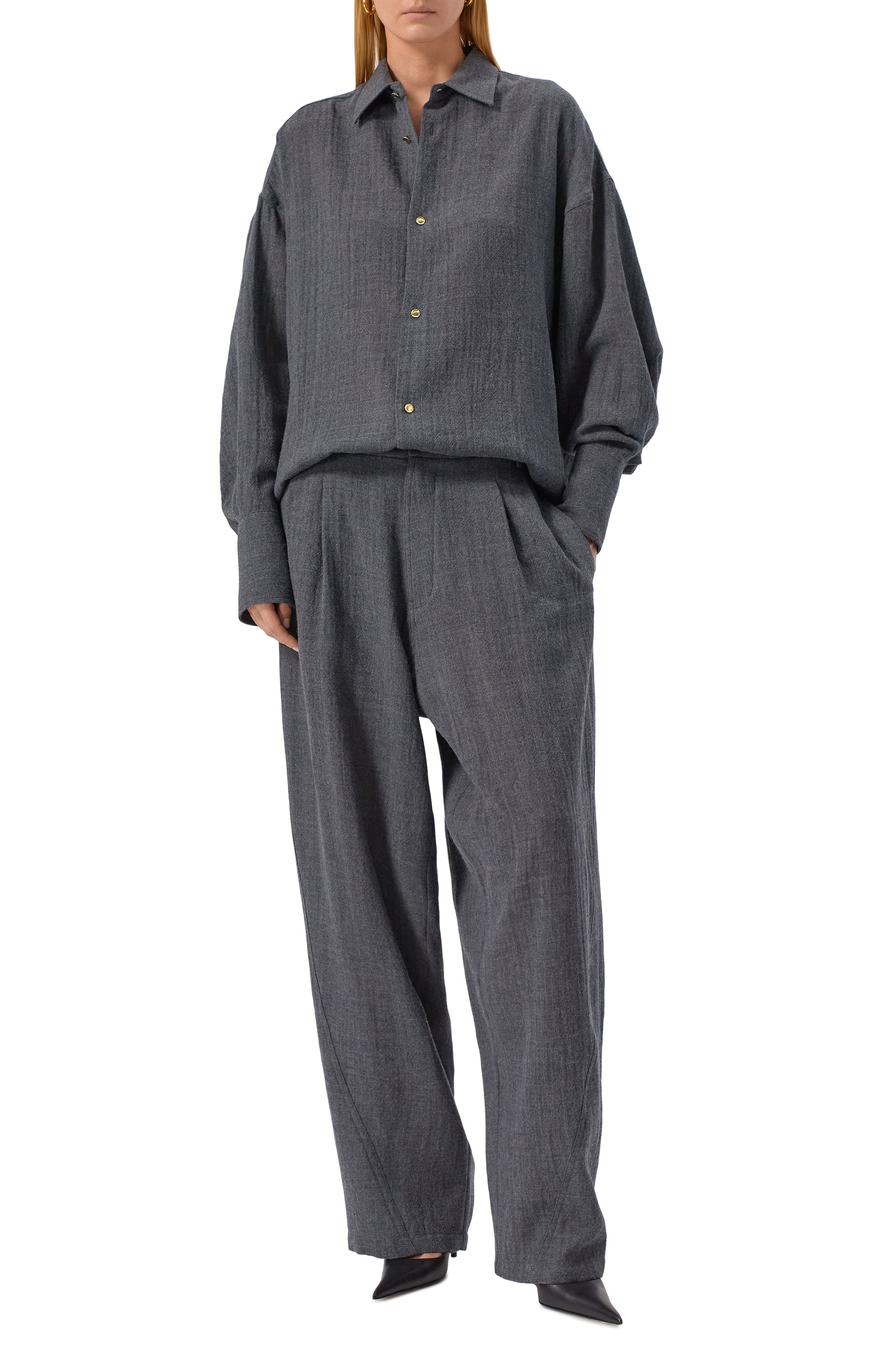 Шерстяные брюки phebe DARKPARK, арт. WTR36/FAW26, фото 2